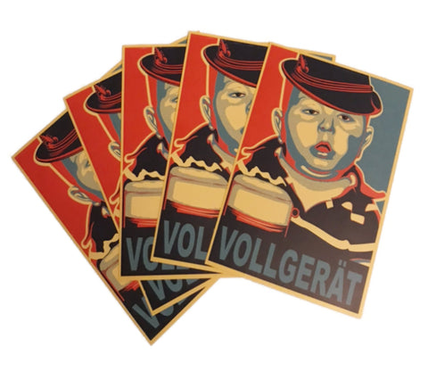 Image of Vollgerät Hope - Sticker Set (5 Stück)